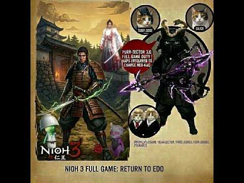 NIOH 3 - PART 33: RETURN TO EDO - REMATCH 3 - Tokugawa Kunimatsu 🏯The Final Shogun? Fur-Judges ready