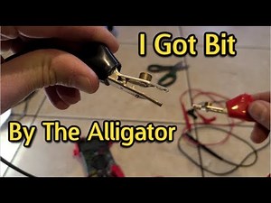 Multimeter Shock When Measuring Voltage With Bed Of Nails Alligator Clips
