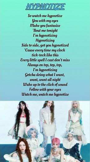 Hypnotize(lyrics)-XG. #hypnotize#xg#kpop