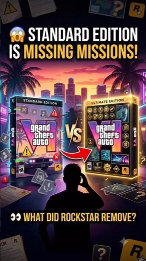 😱 GTA 6 Standard Edition vs Ultimate Edition Explained | Hidden Shops, Story Missions #gta6 #gtavi