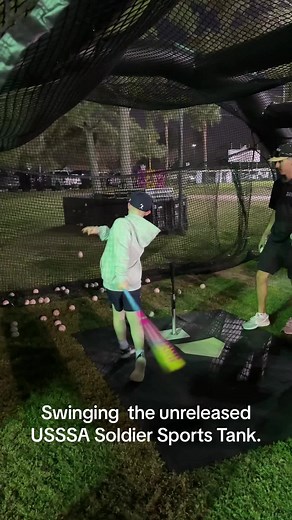 Got to swing the unreleased @SOLDIER SPORTS USSSA Tank at the @Perfect Game Super Regional NIT in Houston this weekend. It is a really impressive bat that we are looking forward to getting our hands on! #juniorbatbros #new #baseballbat #baseball #fyp #drippy #baseballboys #soldiersports #tank #houston1000