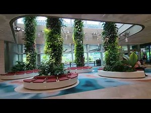 Singapore Changi Airport getting from Terminal 2 T2 to the Changi MRT Station to the city centre