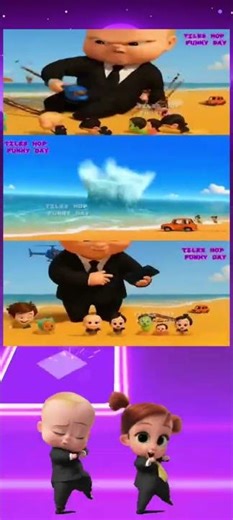 Boss Baby X Coffin Dance Cover Tiles hop edmrush #bossbaby #coffindance