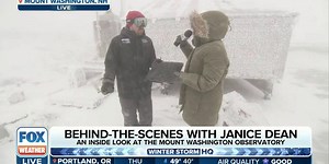 Janice Dean experiences the harsh conditions at the Mount Washington Observatory | Latest Weather Clips | FOX Weather