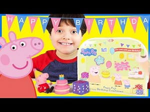 Peppa Pig's Birthday Countdown Surprise Toys