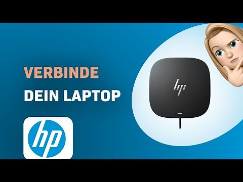Wie verbinde ich mein HP USB Typ-C Dock G5 mit einem Laptop über einen regulären USB-Port?