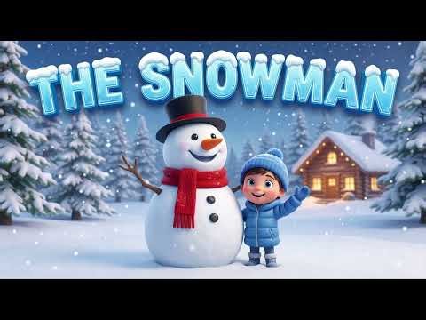 Christmas Snowman Song for Kids | Build a Snowman | Winter Songs & Carols
