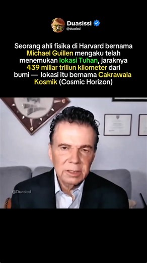 Ilmuwan ini mengaku menemukan lokasi Tuhan