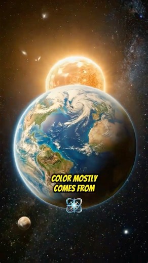 This is why everything looks the color it does #earth #physics