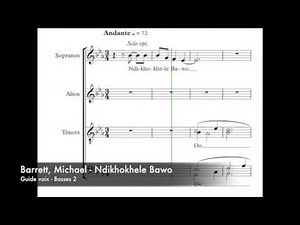 Barrett, Michael - Ndikhokhele Bawo - Guide voix - Basses 2
