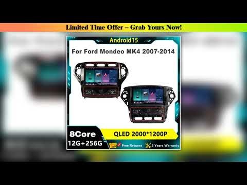 Hands-on Android 15 For Ford Mondeo MK4 20072014 Car Radio Multimedia Player Navigation GPS Stereo