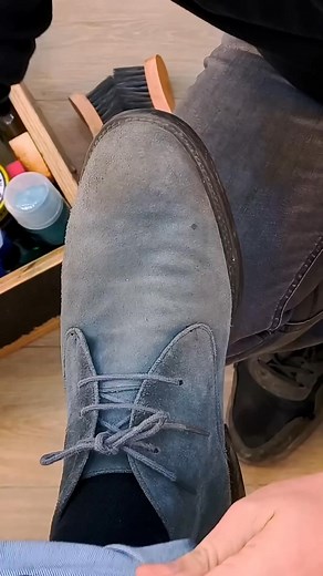 SATISFYING OLD Shoe Cleaning #asmrsounds #shoeshine #relax #satisfying | Angelo Shoes Shine