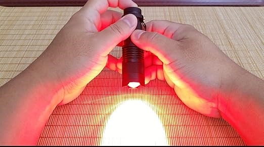 R happy online One Mode Red Light Flashlight