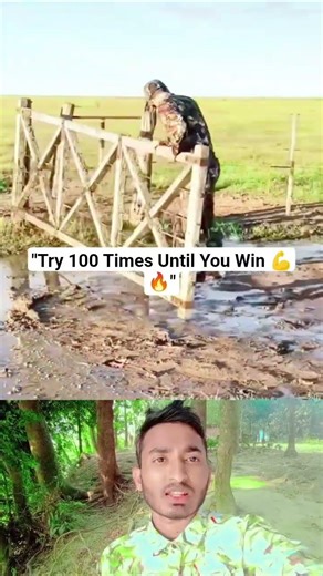 "Try 100 Times Until You Win 💪🔥"#shorts #viralvideo #skills #success #keeptrying #dreambig 🥰