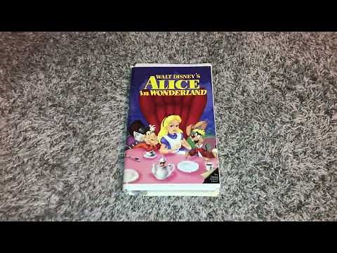 Alice In Wonderland (1951) VHS Overview