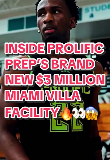 FIRST LOOK: Inside PROLIFIC’S NEW MIAMI FACILITY 🔥👀 @Prolific Prep Full Video OUT NOW (All Hail Cullen - YT) 🎥 #highschoolfootball #basketballplayer #prolific #5star #1 #ranked #tour #miami #florida #allhailbball
