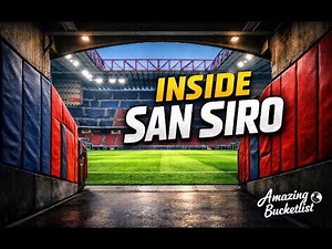 San Siro Stadium Tour ⚽ | Inside AC Milan & Inter’s Legendary Stadium / Bucketlist