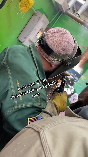 Learn How to Weld in Position 2F Using 6010 with Instructor Scott