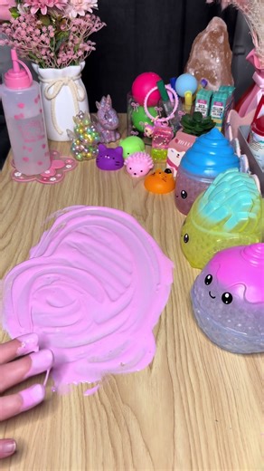 Cute Pink Slime ASMR DIY Tutorial