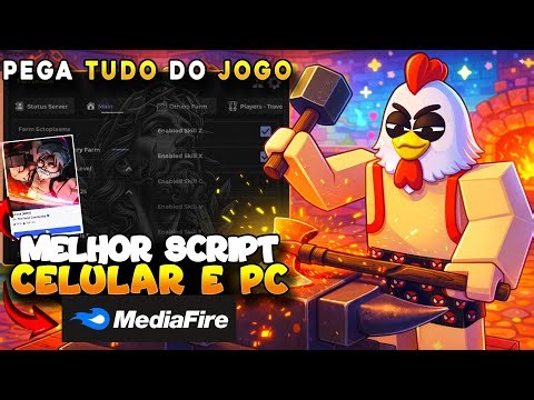 [🔥UPD] SCRIPT THE FORGE MOBILE (CELULAR) | Auto Forge + Auto Ore | Delta Executor | SEM KEY