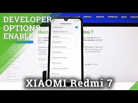 How to Activate Developer Options in XIAOMI Redmi 7 – OEM Unlock & USB Debugging