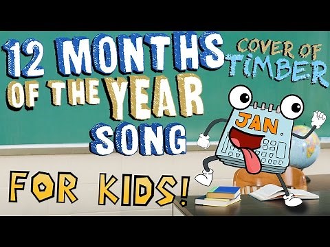 12 Months of the Year Song for Kids!