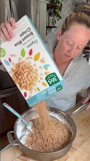 Healthier Rice Crispy Treats