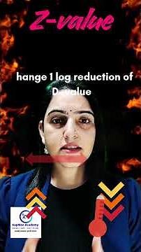 Thermal processing - D, Z & F Value Explained | GATE Food Tech | Thermal Death Time Basics