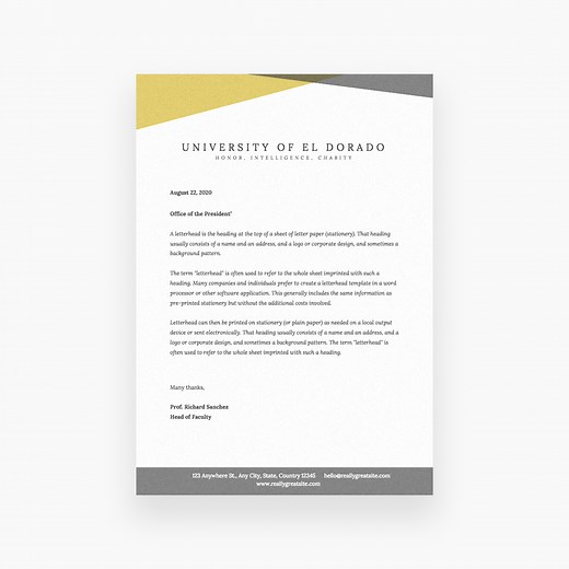 Free Letterhead Design & Printing | Canva