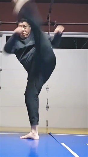 WTD Sliding Hook Kick to Front Heel Kick sequential (short)