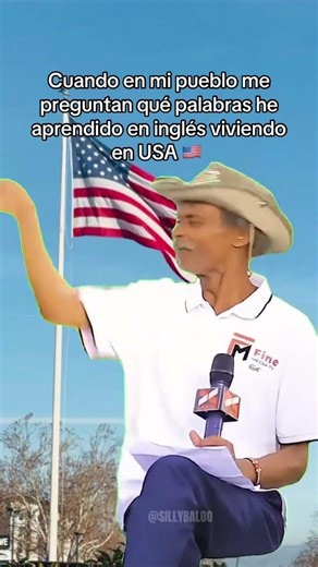 Cuando en mi pueblo me preguntan qué palabras he aprendido en inglés viviendo en USA 🇺🇸