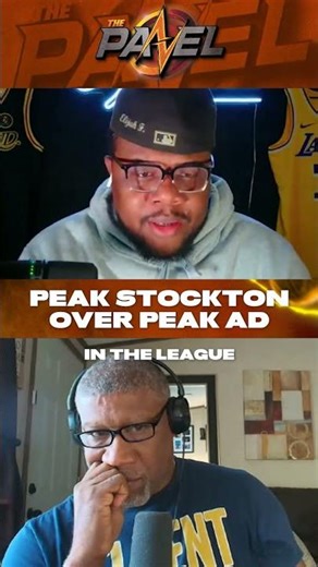 "John Stockton CLEARS Anthony Davis!" 🏀