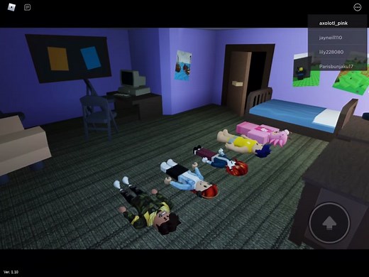 Animated Characters in a Colorful Bedroom Scene