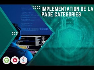 Projet Spring boot & Angular | Gestion de stock | Partie 33 - Implémentation de la page Categories
