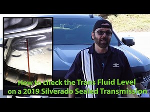 How to Check the Trans Fluid Level in a 2019 Silverado Sealed Transmission w/Paul Henderson