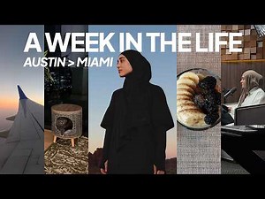 How to overcome challenges, build a routine, and not be afraid to take risks - a week in my life