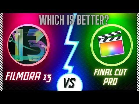 Filmora 13 vs Final Cut pro