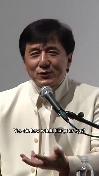 Jackie Chan's Hilarious English Breakfast Order Mishap