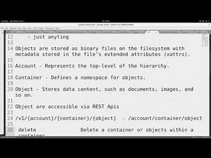 Basic Openstack Administration Part 10 - Swift Object Storage