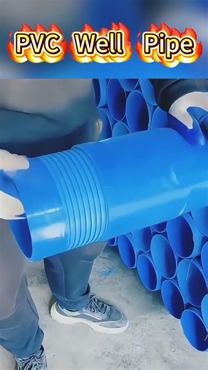 High quality PVC casing pipe .#PVCWellPipe #WaterWell #WellPipe #PVCCasing #Irrigation