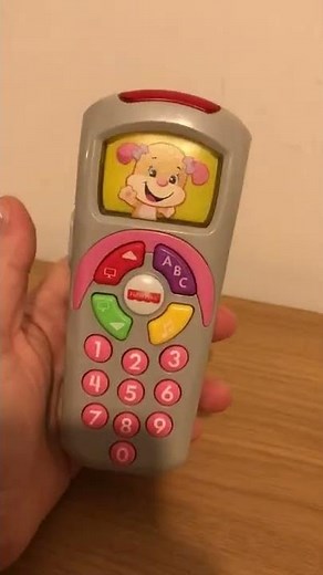 1028 Fisher Price Laugh & Learn Puppy Remote Control Toy