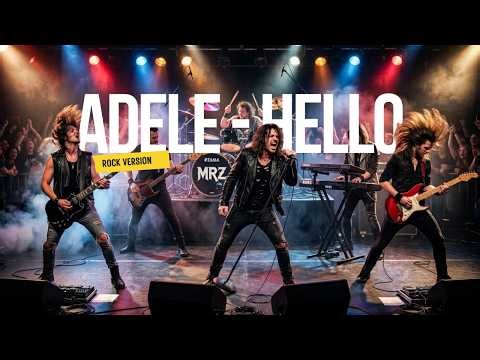 Hello - Rock Version (Adele Cover By MRZ Rockers | Lyrics Video)