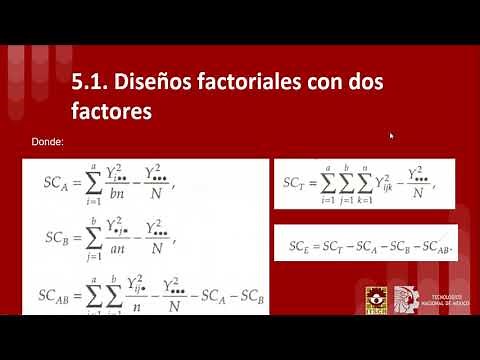 Diseño Factorial Dos Factores