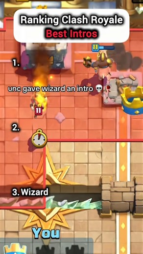 Ranking Clash Royale Best Intros