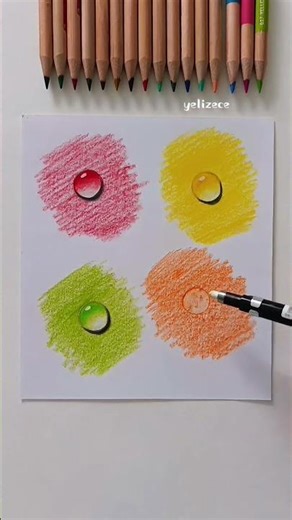 Drop Drawing Tutorial 🧡 NEXT?? #art #drawing #tutorial