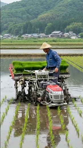 Modern Rice Farming: Technology Transforming Traditional Fields 🌾🚜