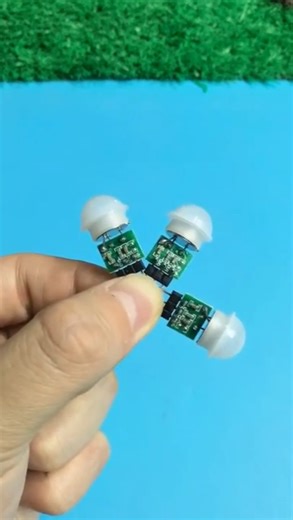 "This tiny sensor is smarter than you think! ⚡" #KMJB #MotionDetector