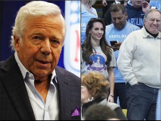 Bill Belichick’s Girlfriend Jordon Hudson Trolls Robert Kraft With Happy Ending Spa Tee - BlackSportsOnline