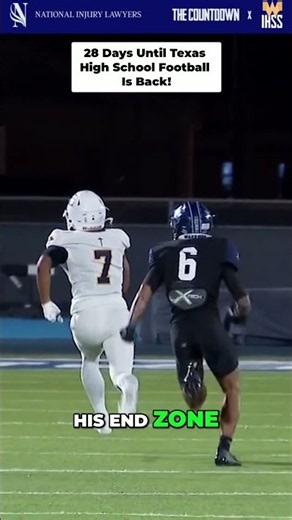 Posting 1 play every day until Texas High School Football is back! 28 Days left!