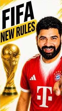 These New FIFA Rules Are Breaking The Internet! #fifa2026 #fifa #facts